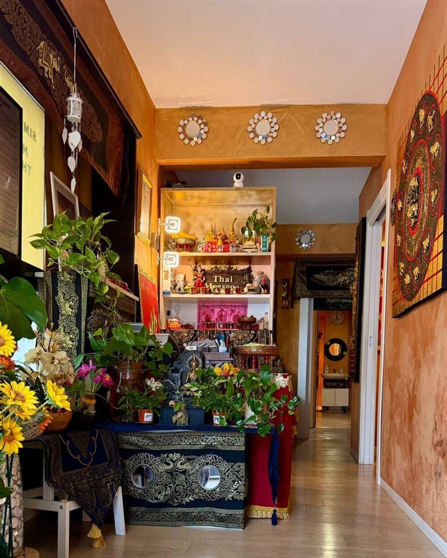 Ingresso interno del centro massaggi